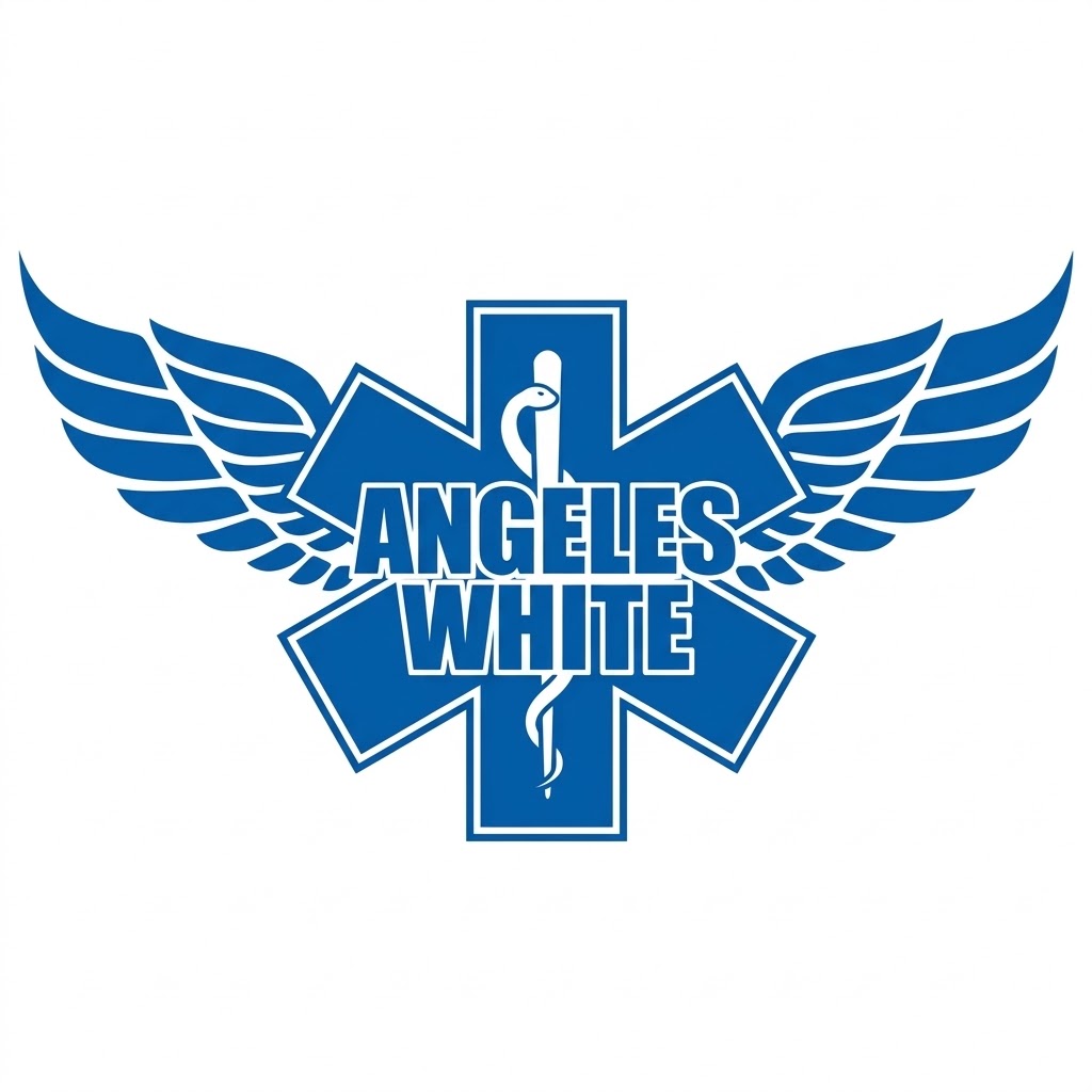 Logotipo Ángeles White